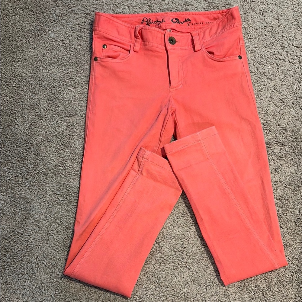 Alice and Olivia Women's skinny Jeans